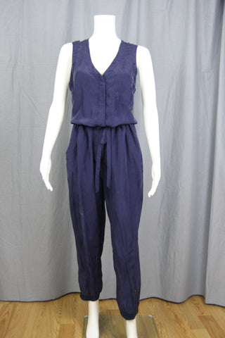 WASHED SILK JUMPSUIT